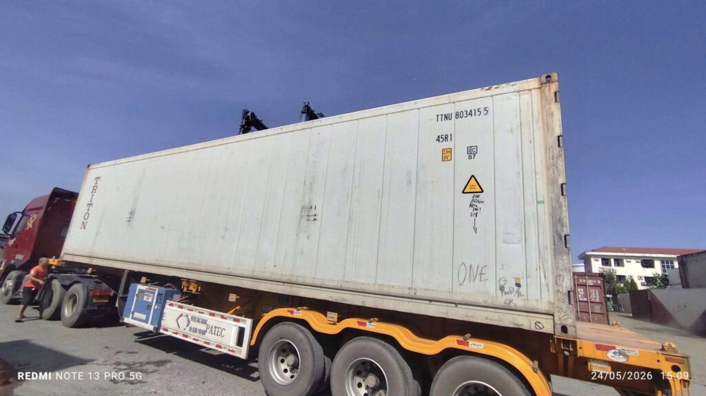 Thuê Container kho 40 feet cao