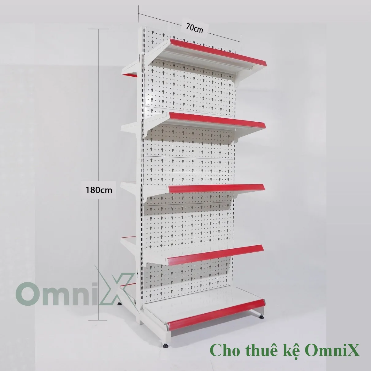 Cho thuê kệ siêu thị trưng bày hàng hóa